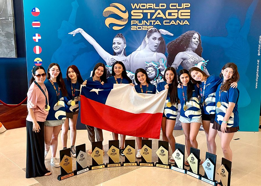 NV Danza Estudio representa a Chile en el Mundial de Danza de Stage en Republica Dominicana 2025